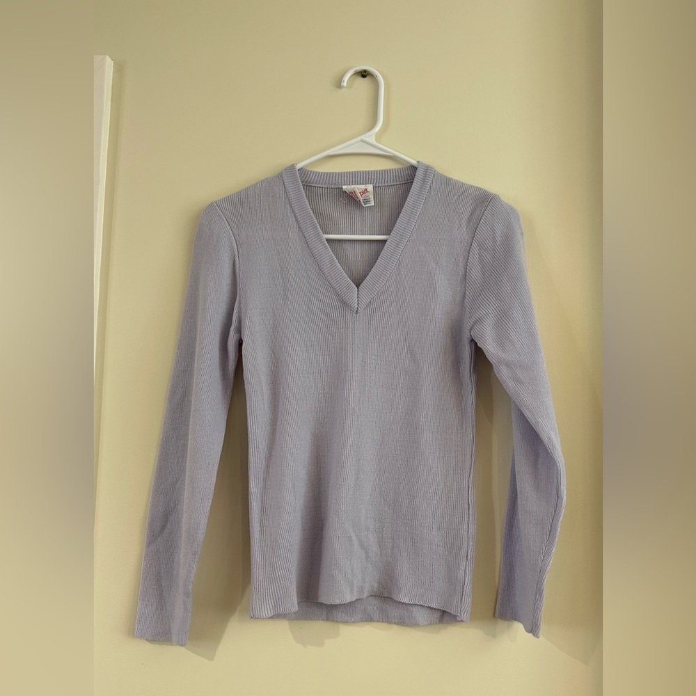 Purple Small Cotton Sweater